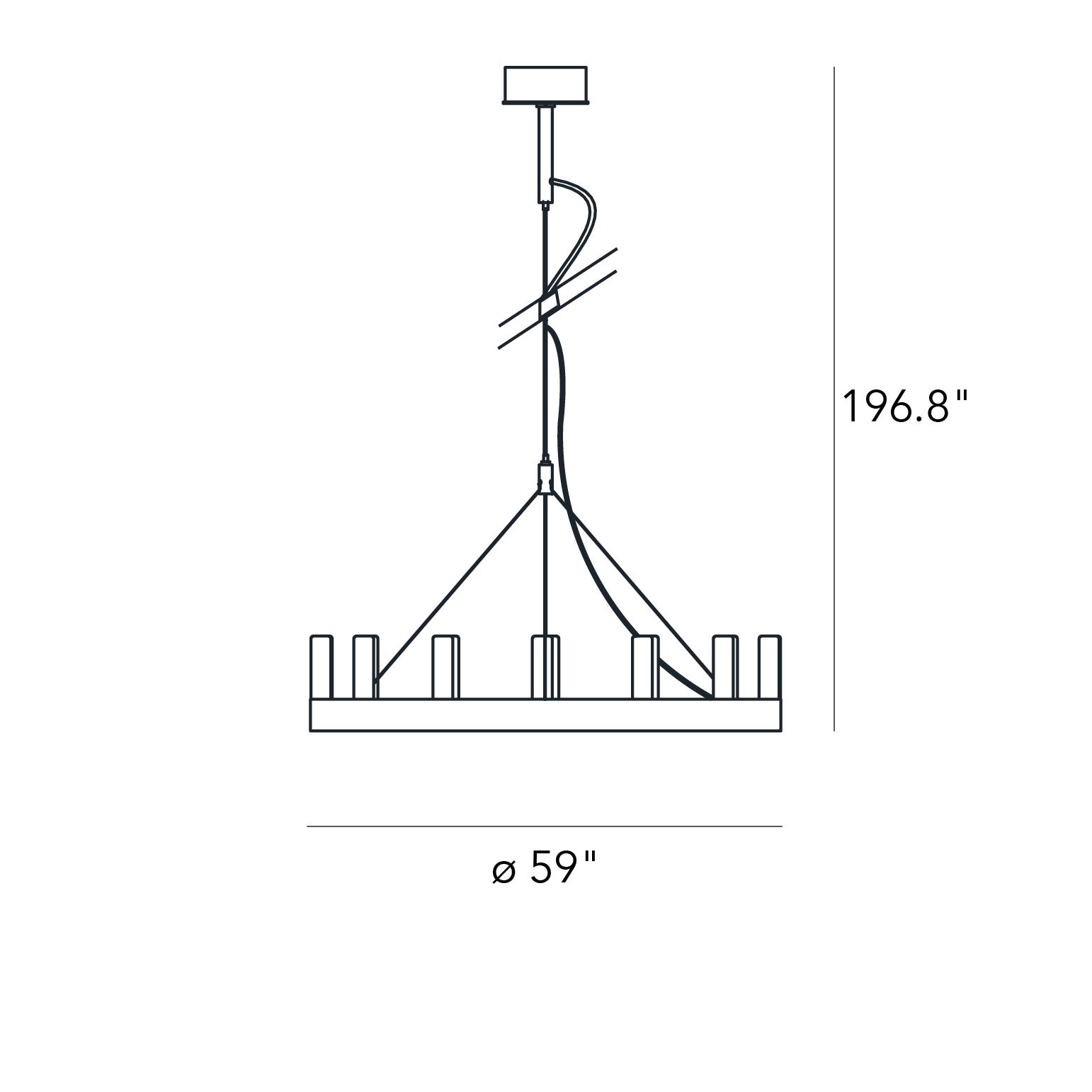 CHANDELIER MEDIUM