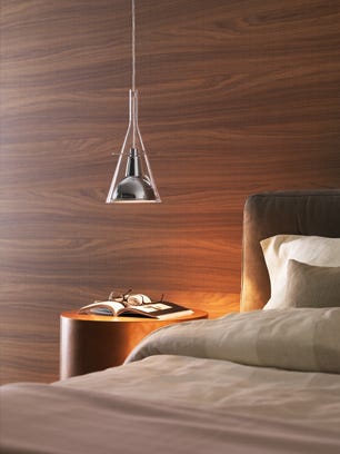 FontanaArte Lampada da Sospensione Flûte, design by Franco Raggi