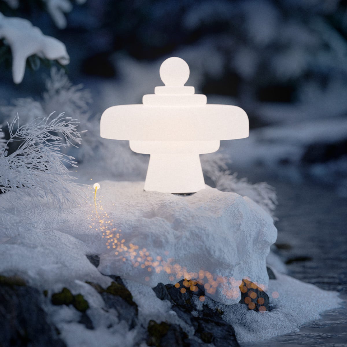 FontanaArte Lampada da Tavolo Regina, Campagna Natale 2023