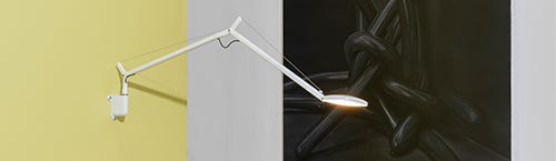 FontanaArte_Volee lampada da parete design by Odo Fioravanti